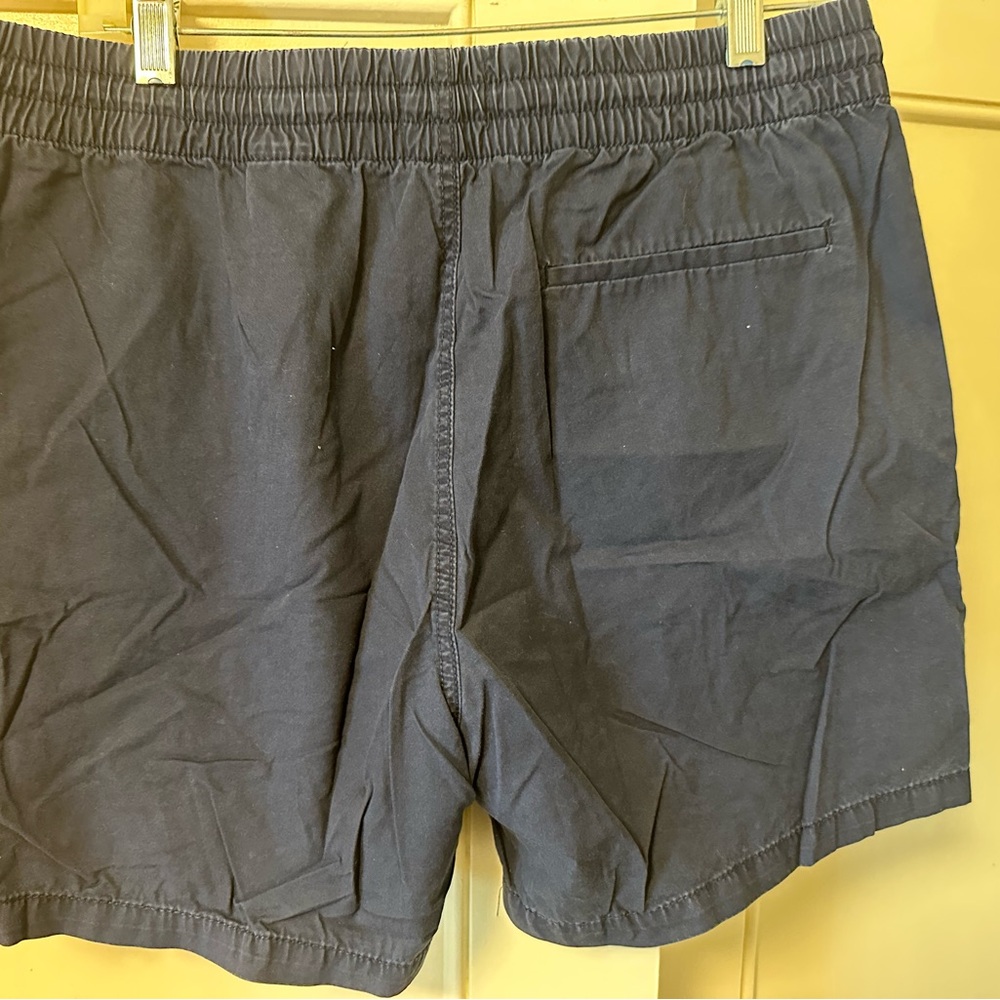 H&M Dark Blue Drawstring Shorts